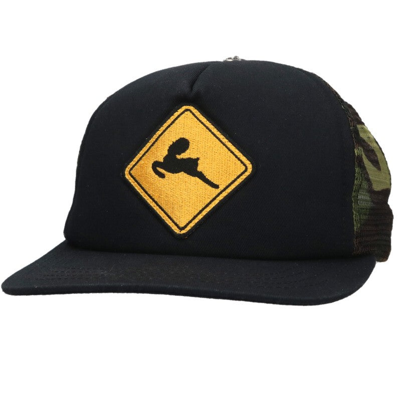 Chrome Hearts SIZE TRUCKER CAP Camo Hat Black x Green x Silver Size ONE