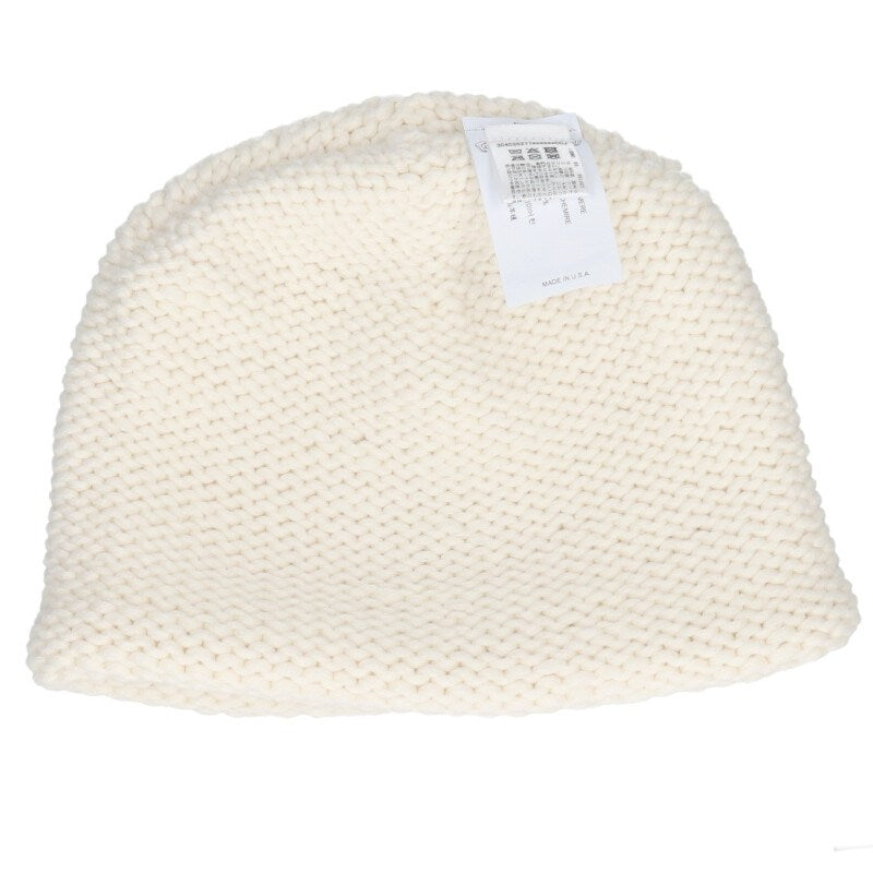 Chrome Hearts Cashmere Bead Cross Patch Beanie Size ONE
