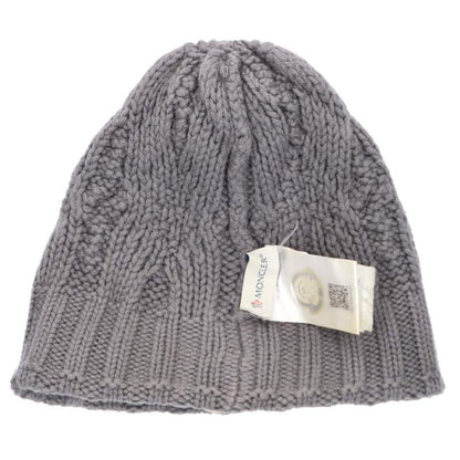 MONCLER Wool Berretto Beanie Gray