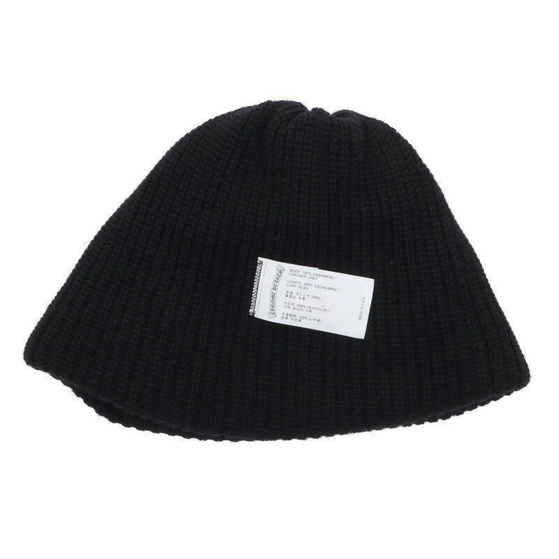 Chrome Hearts Star Patch Cashmere Beanie Black/Red