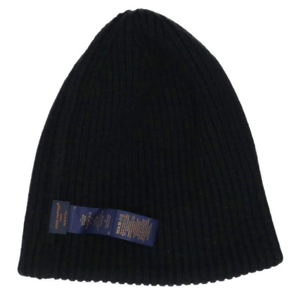 Louis Vuitton LV Ahead 1.1 Cashmere Beanie LV Logo Pin Black
