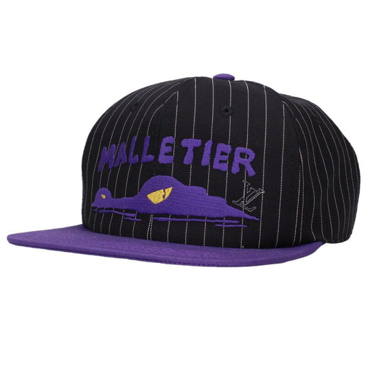 Louis Vuitton Croc newsboy cap Black x Purple Size ONE SIZE