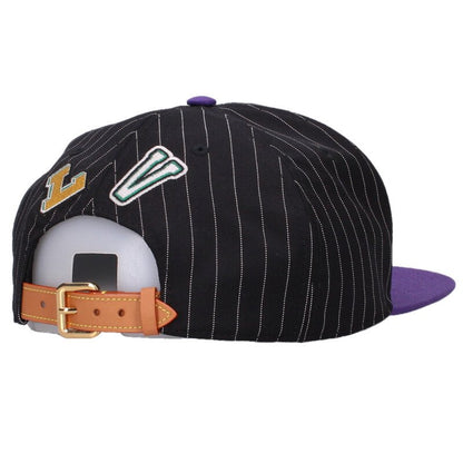 Louis Vuitton Croc newsboy cap Black x Purple Size ONE SIZE