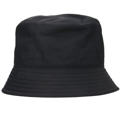 Prada Black Triangle Logo Re-Nylon Bucket Hat Size ONE SIZE