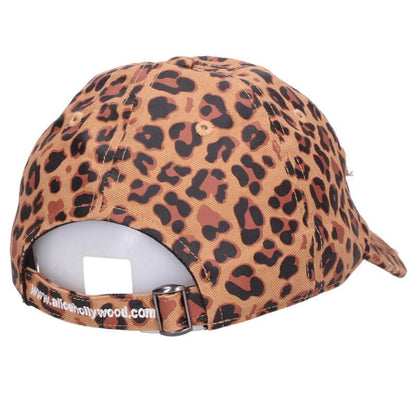 ALICE HOLLYWOOD Logo Embroidered Leopard Hat Size ONE SIZE