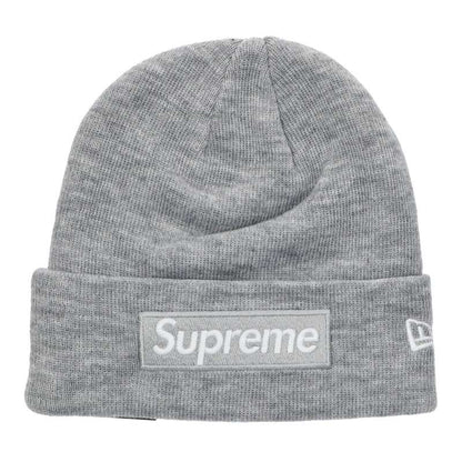 Supreme x New Era 24AW Box Logo Beanie Gray Size ONE SIZE