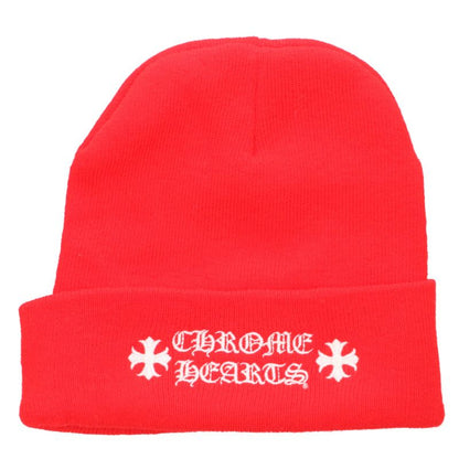 Chrome Hearts Wool Hat Red Size ONE SIZE