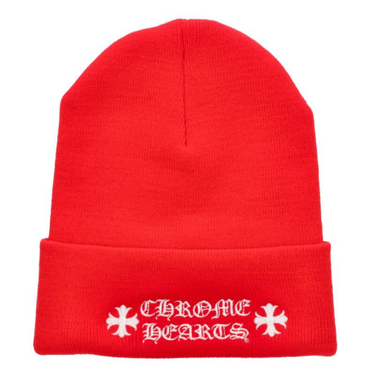 Chrome Hearts Wool Hat Red Size ONE SIZE