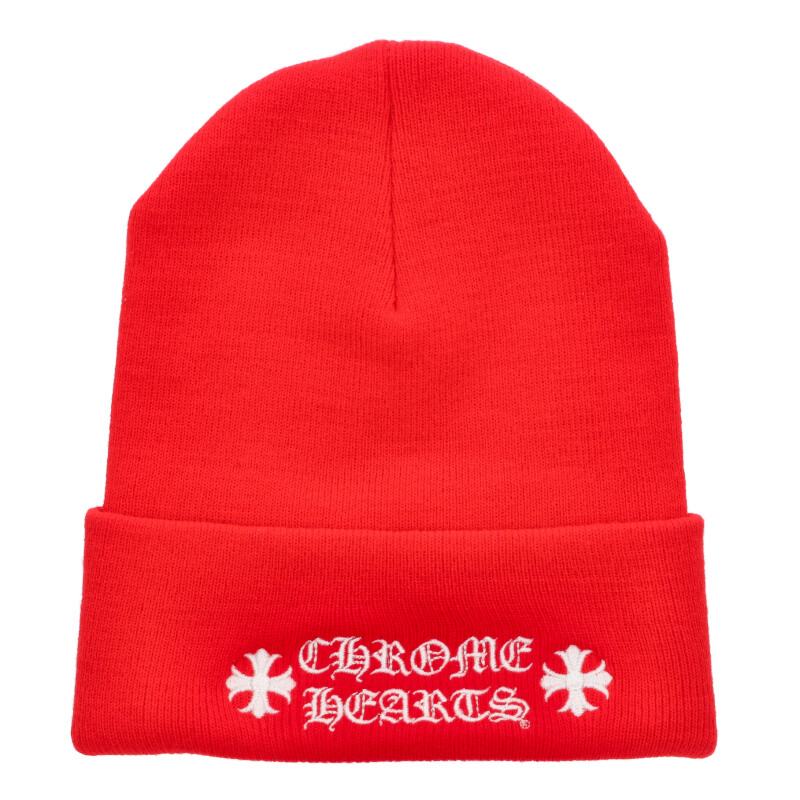 Chrome Hearts Wool Hat Red Size ONE SIZE