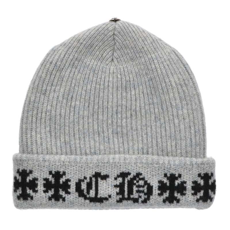 Chrome Hearts BIG DADDY CH Plus Beanie Gray Size ONE
