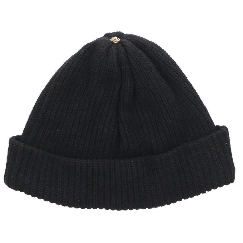 Chrome Hearts Star Patch Cashmere Beanie Black Red