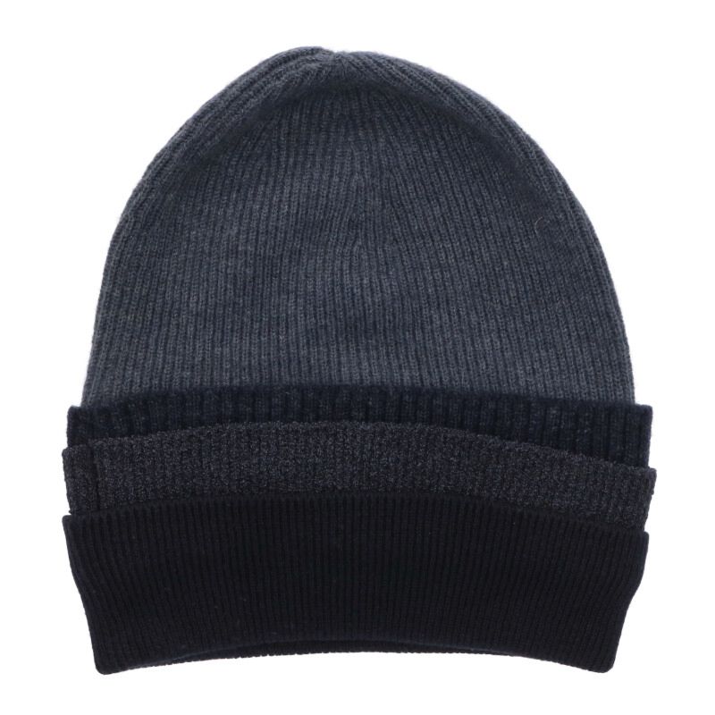 Louis Vuitton Cashmere Hat Gray Size M