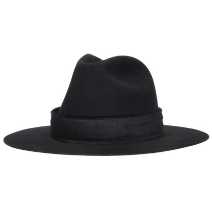Chrome Hearts Hat U Felt Fedora Black Size ONE SIZE