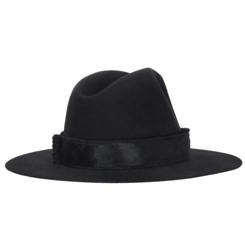 Chrome Hearts Hat U Felt Fedora Black Size ONE SIZE