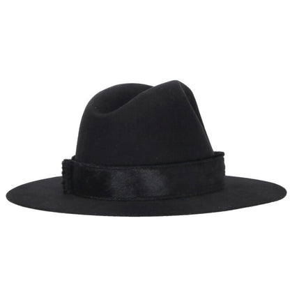 Chrome Hearts Hat U Felt Fedora Black Size ONE SIZE