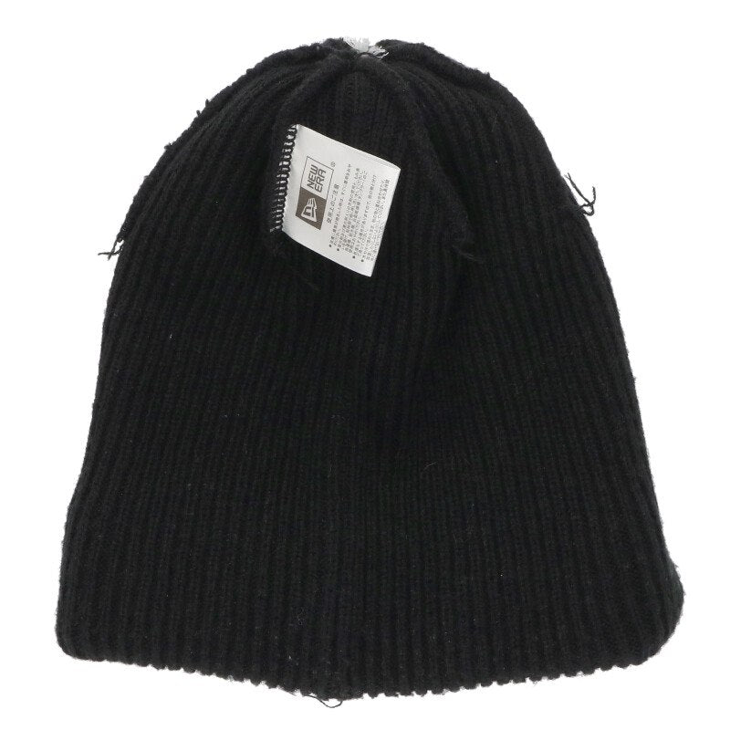 GOD SELECTION XXX x New Era Box Logo Acrylic Knit Cap Black