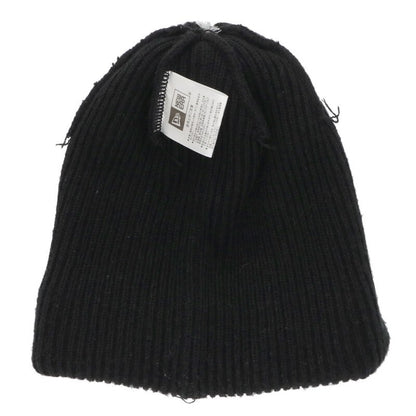 GOD SELECTION XXX x New Era Box Logo Acrylic Knit Cap Black