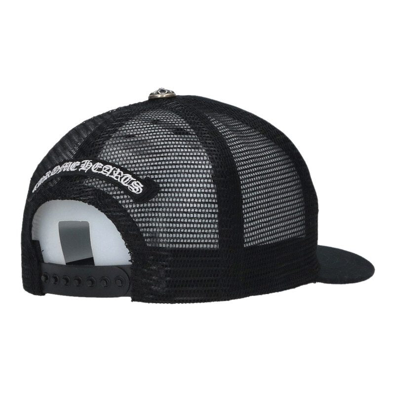 Chrome Hearts TRUCKER CAP 3 Cemetery Leather Size ONE SIZE