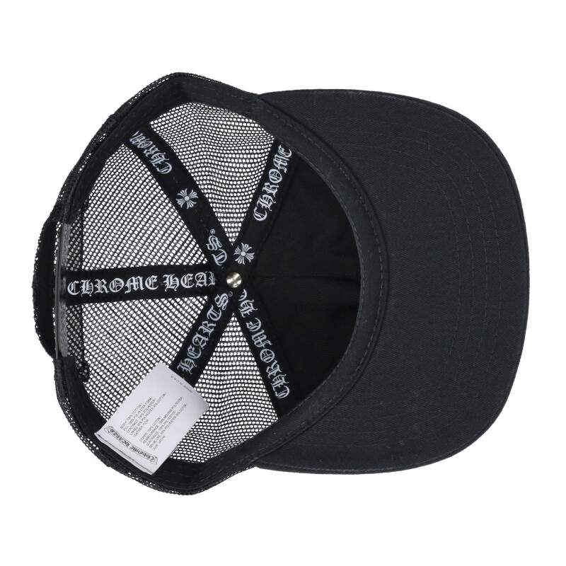 Chrome Hearts TRUCKER CAP 3 Cemetery Leather Size ONE SIZE