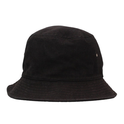 Japanese Brand Cotton Bucket Hat Black Size ONE SIZE