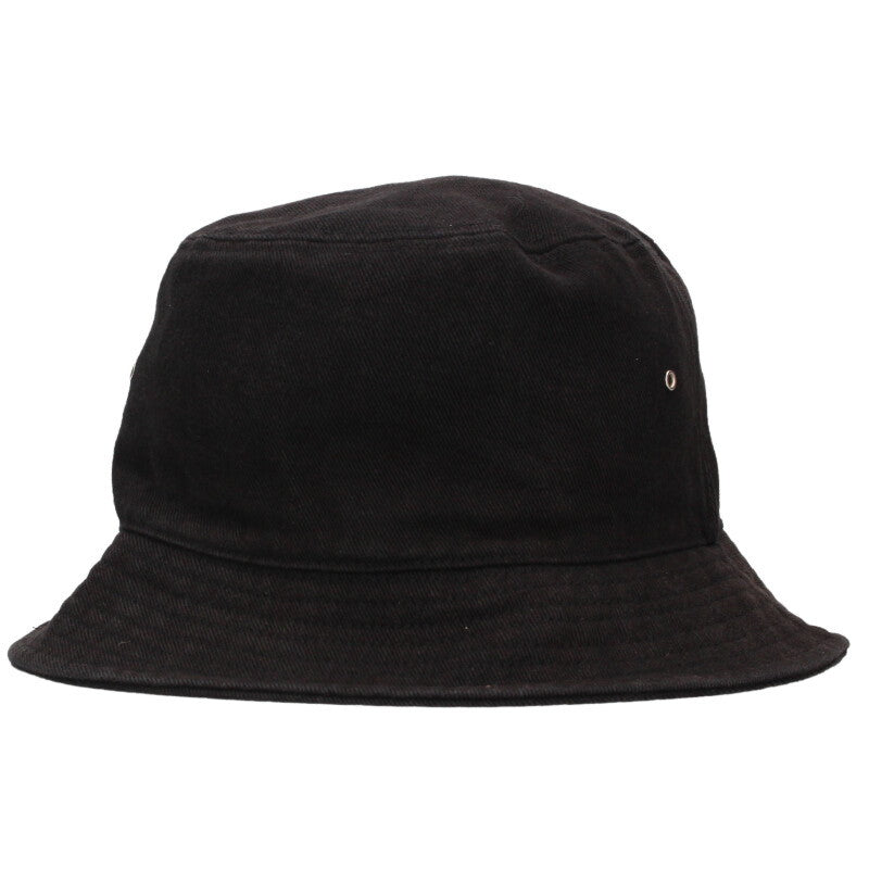 Japanese Brand Cotton Bucket Hat Black Size ONE SIZE