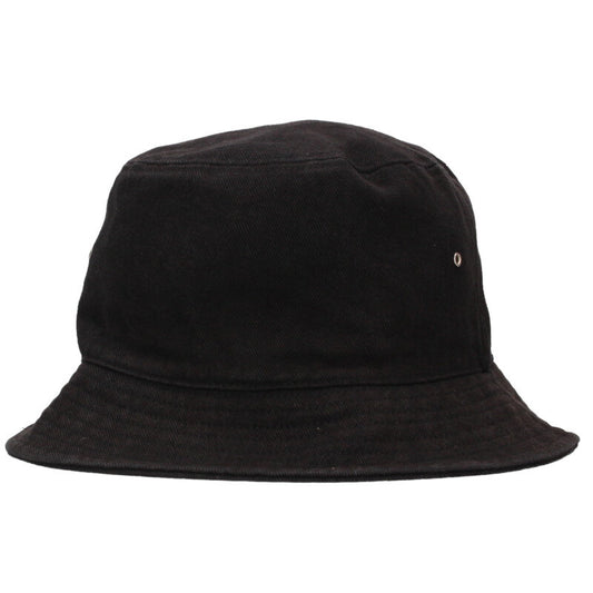 Japanese Brand Cotton Bucket Hat Black Size ONE SIZE
