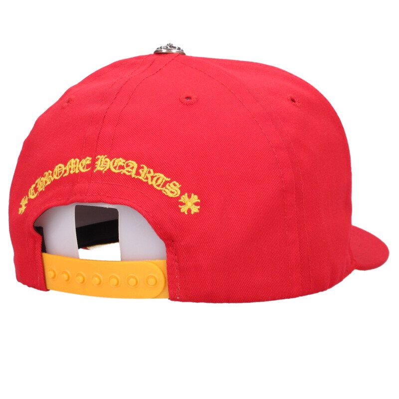 Chrome Hearts SIZE CH HAT CH Embroidered Red x Yellow x Silver Size ONE