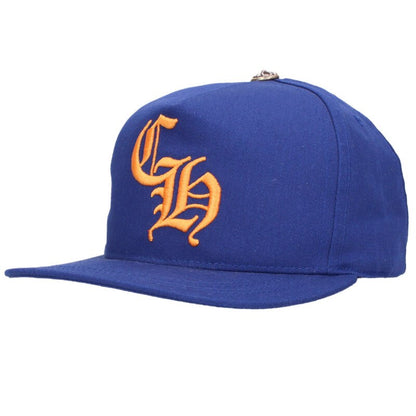 Chrome Hearts SIZE TRUCKER CAP Hat Blue x Orange x Silver Size ONE