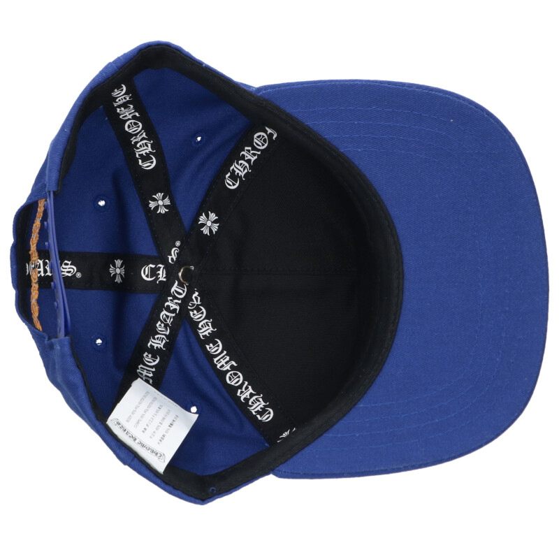 Chrome Hearts SIZE TRUCKER CAP Hat Blue x Orange x Silver Size ONE