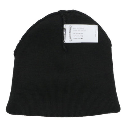 Chrome Hearts SIZE WOOL WATCH CAP Embroidered Hat Black x White Size ONE