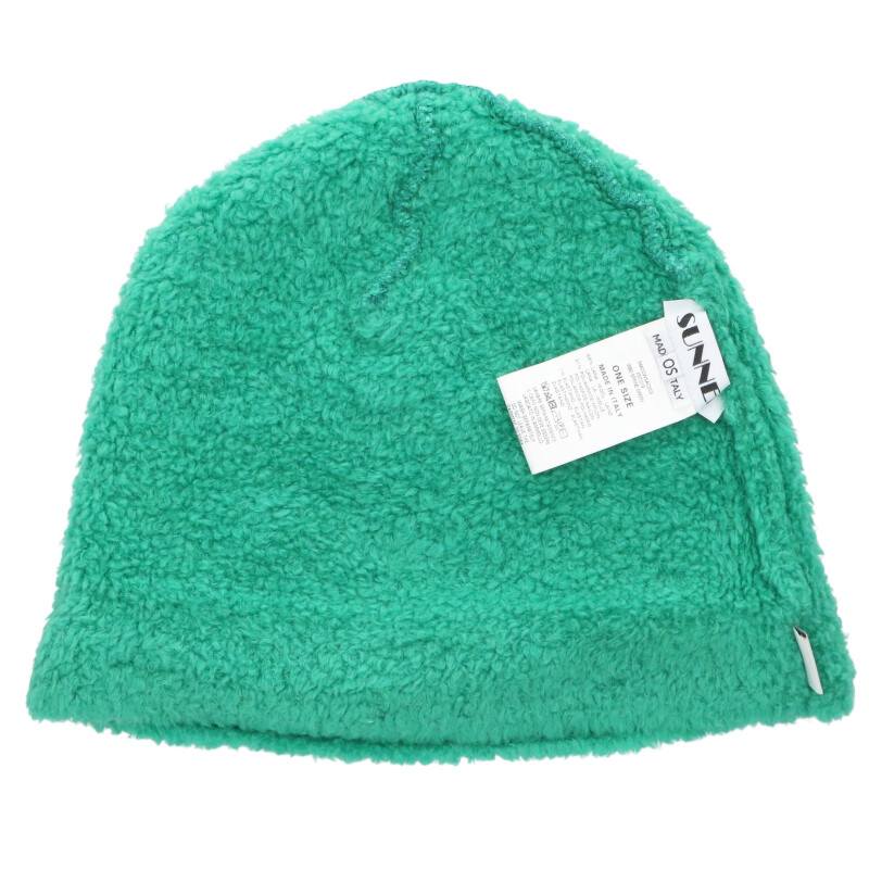 SUNNEI Wool Blend Beanie Knit Hat Green Size ONE SIZE