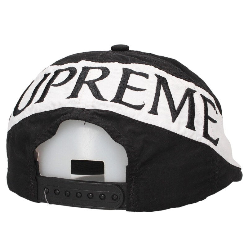 SUPREME ARC 6-Panel Hat Black Size ONE SIZE