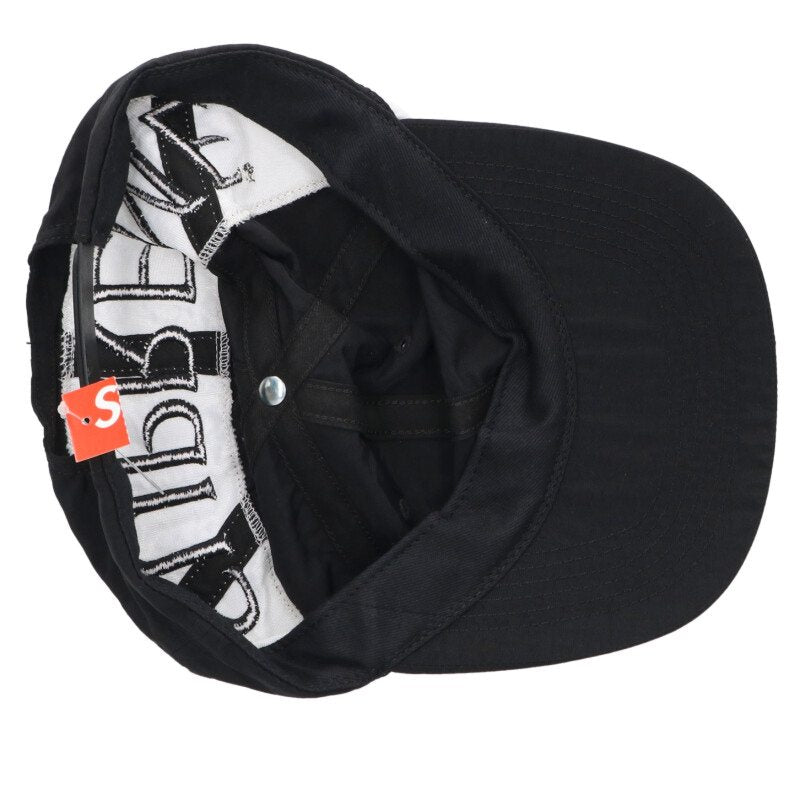SUPREME ARC 6-Panel Hat Black Size ONE SIZE
