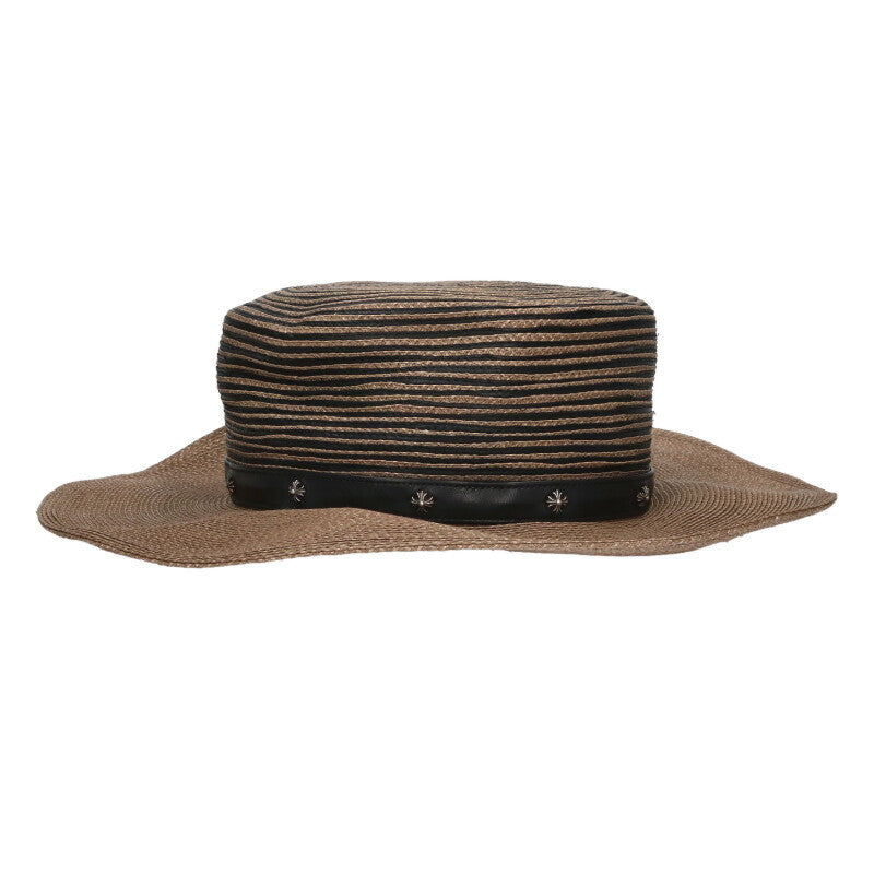 Chrome Hearts CH Plus Straw Hat Beige Size M