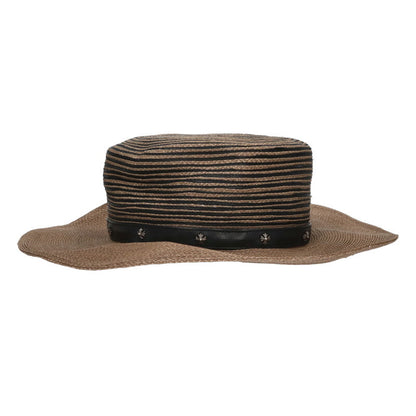 Chrome Hearts CH Plus Straw Hat Beige Size M