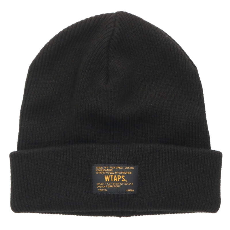Wtaps 25AW Knit Cuff Beanie Cap Hat Black Size 0