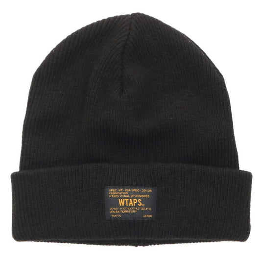Wtaps 25AW Knit Cuff Beanie Cap Hat Black Size 0