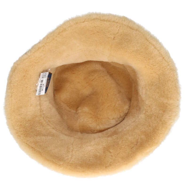 Louis Vuitton Denim Fur Hat Blue x Beige Size M