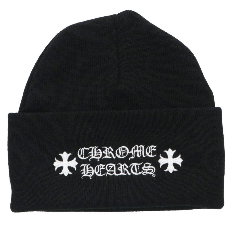 Chrome Hearts Hat Black x White