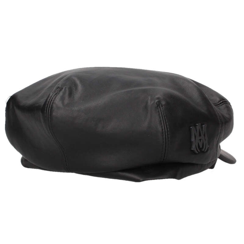 AMIRI Faux Leather Logo Casquette Black Size ONE SIZE