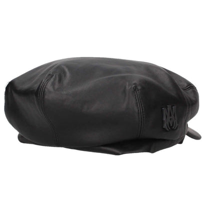 AMIRI Faux Leather Logo Casquette Black Size ONE SIZE