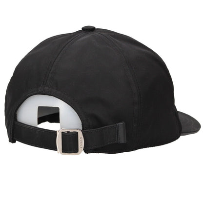 GUCCI Front Logo Nylon Cap Black Size ONE SIZE