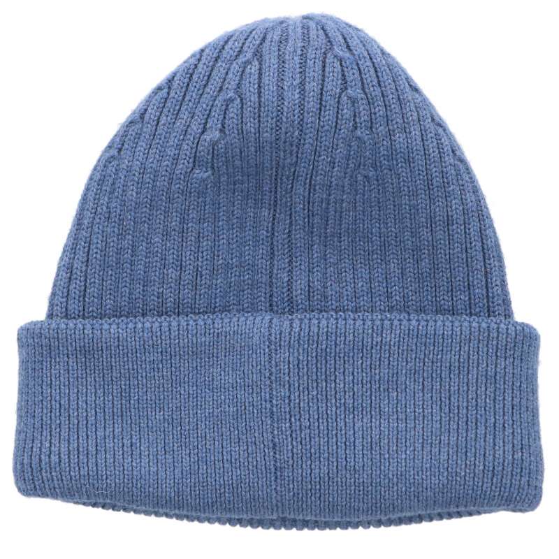 LOEWE Logo Wool Beanie Light Blue Size ONE SIZE