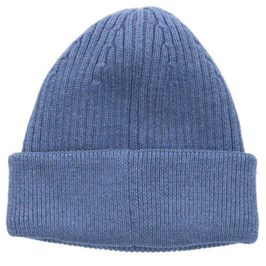 LOEWE Logo Wool Beanie Light Blue Size ONE SIZE