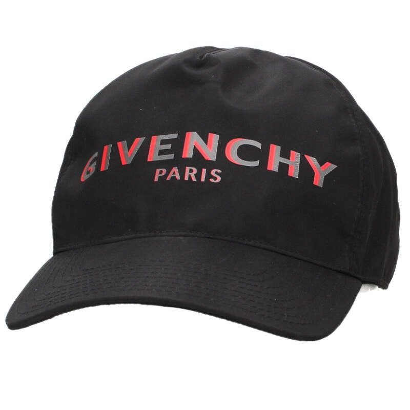 GIVENCHY 3D Logo Nylon Cap Black Size ONE SIZE