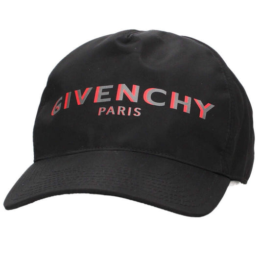 GIVENCHY 3D Logo Nylon Cap Black Size ONE SIZE