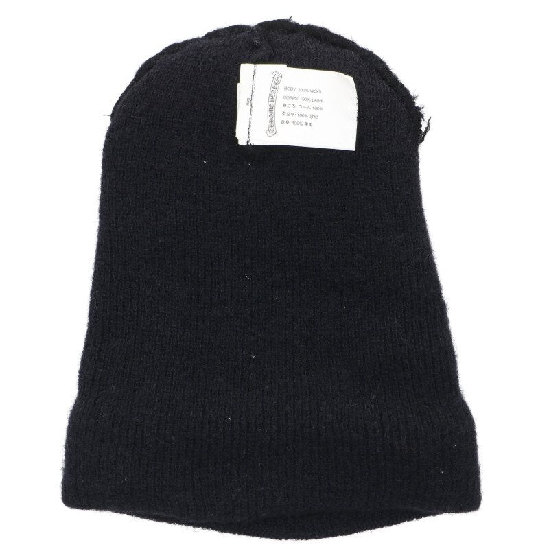 Chrome Hearts SIZE WOOL WATCH CAP Horseshoe Embroidered Knit Sweater Size ONE