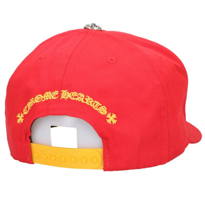 Chrome Hearts CH Embroidered Baseball Cap Red Size ONE SIZE