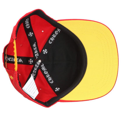 Chrome Hearts CH Embroidered Baseball Cap Red Size ONE SIZE