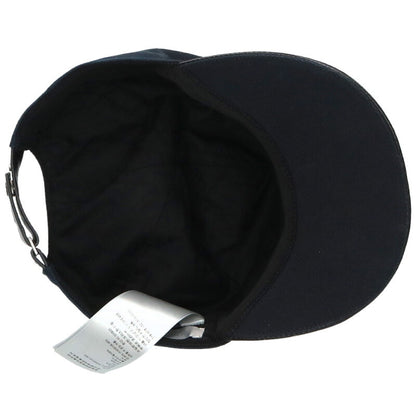 DIOR Logo Embroidery Cotton Cap Black Size ONE SIZE